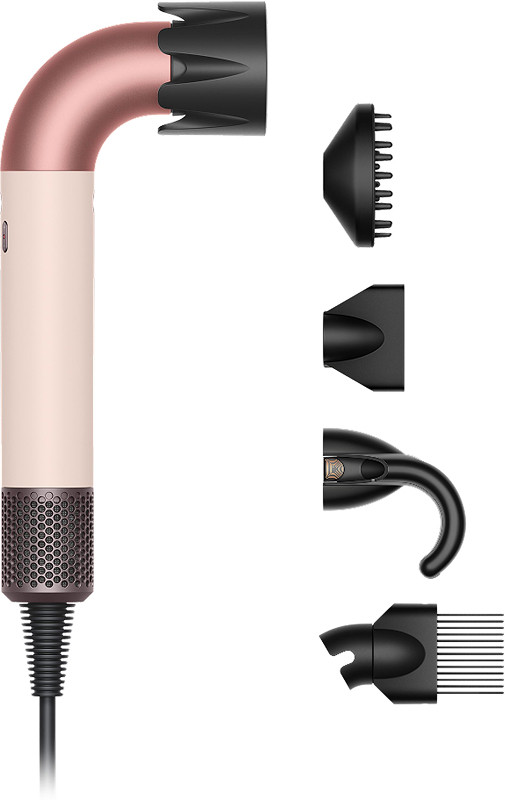 Фен для волосся Dyson Supersonic Pink/Rose Gold HD17 R Pro Ceramic  Фото 3 