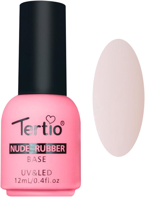 Основа нюдовая под гель-лак каучуковая Nude Rubber Вase №2 Tertio, 12 мл