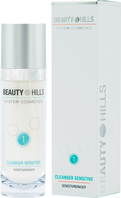 Гель очищуючий для чутливої шкіри обличчя Cleanser Sensitive Beauty Hills, 120 мл  Фото 2 