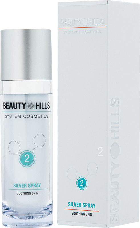 Спрей для чувствительной кожи лица Silver Spray Beauty Hills, 120 мл на beauty-prof.com Фото 2 Спрей для чувствительной кожи лица Silver Spray Beauty Hills, 120 мл Фото 2