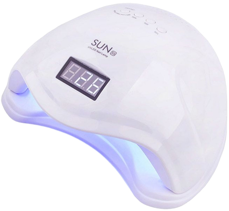 LED/UV Лампа SUN-5S гибридная (с дисплеем) белая 48 Вт 