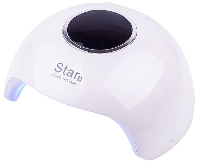 Лампа LED/UV STAR 6 гибридная (с дисплеем) белая, 24 Вт  Фото 2 