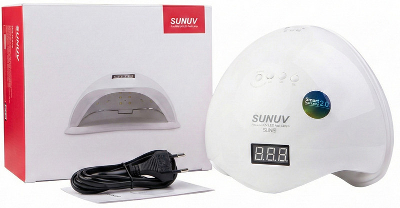 Лампа LED/UV SUNUV SUN 5 PLUS White, 48 Вт Оригінал  Фото 4 