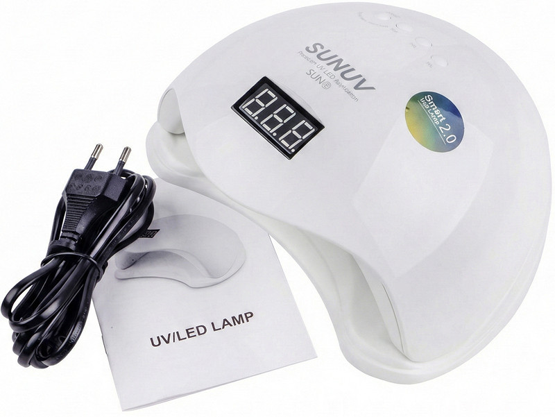 Лампа LED/UV SUNUV SUN 5 PLUS White, 48 Вт Оригінал  Фото 5 