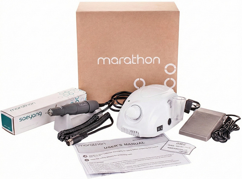 Фрезер Marathon М3 Chempion 35000 об/мин. 45 W с педалью (оригинал ЕС)  Фото 6 