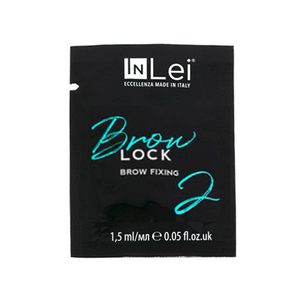 Фиксирующий состав для ламинирования бровей Brow Lock 2 InLei, 1,5 мл
