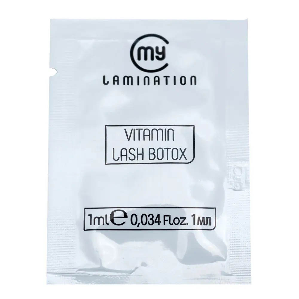 Препарат для ресниц и бровей My Lamination Vitamin Lash BTX, 1 мл на beauty-prof.com Фото 2 Препарат для ресниц и бровей My Lamination Vitamin Lash BTX, 1 мл Фото 2