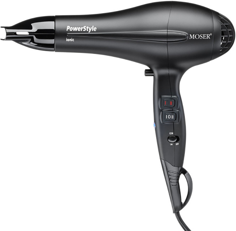 Фен для волосся MOSER PowerStyle Ionic, чорний 2000W 4320-0050