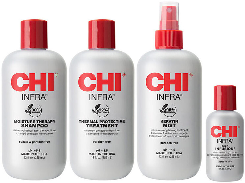 Набір для домашнього догляду Home Support Kit CHI, (355 мл/355 мл/355 мл/59 мл) на beauty-prof.com Фото 2 Набір для домашнього догляду Home Support Kit CHI, (355 мл/355 мл/355 мл/59 мл) Фото 2