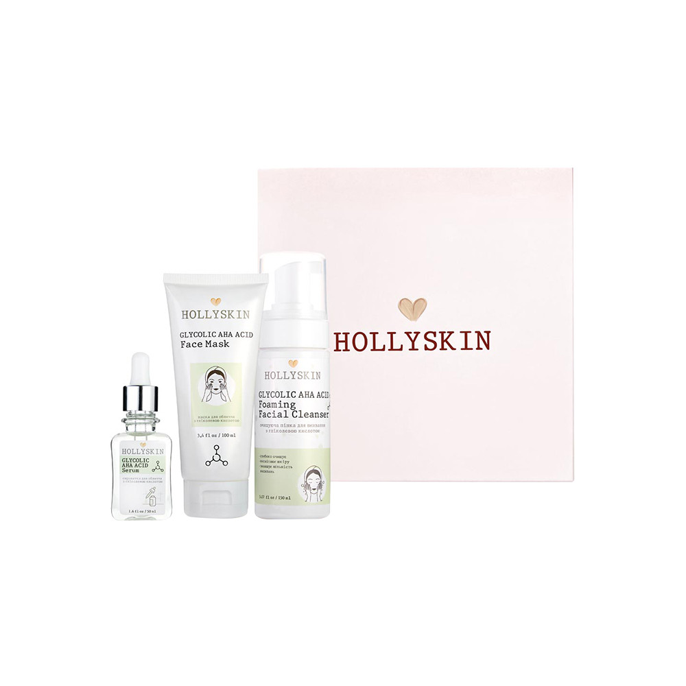 Набор Glycolic AHA Acid Intensive Care HOLLYSKIN