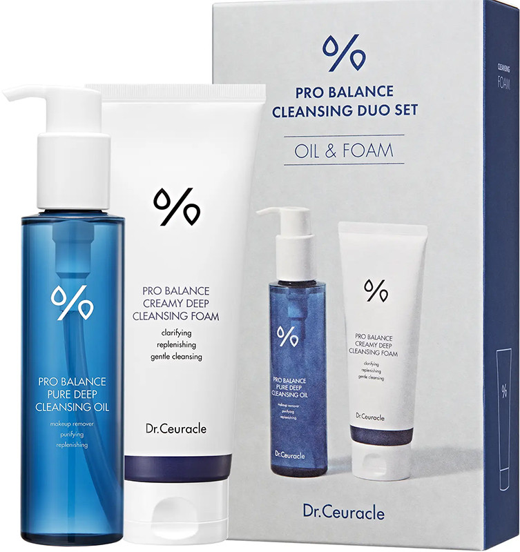 Набор для двухэтапного очищения кожи с пробиотиками Dr.Ceuracle Pro Balance Cleansing Duo Set