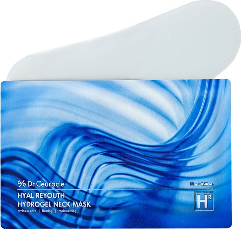 Зволожуюча гідрогелева маска для шиї Dr.Ceuracle Hyal Reyouth Hydrogel Neck Mask, 11 г