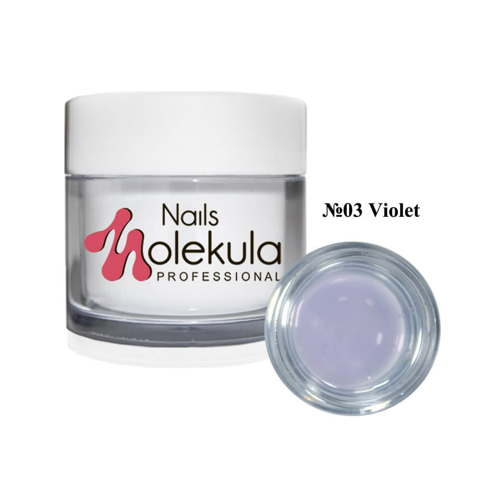 Моделирующий гель №3 Violet Molekula 15 мл
