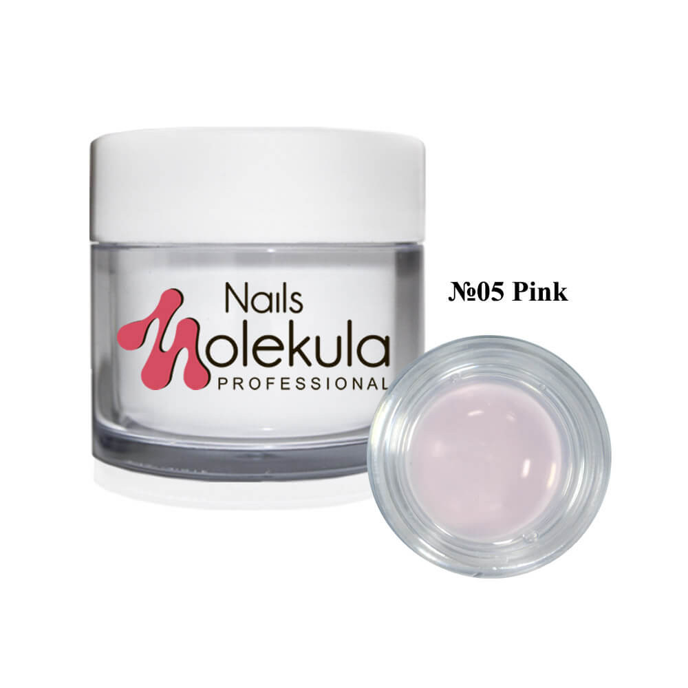 Моделирующий гель №5 Pink Molekula 15 мл