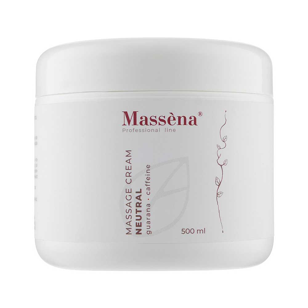 Крем нейтральний для масажу Massena, 500 гр на beauty-prof.com Крем нейтральний для масажу Massena, 500 гр