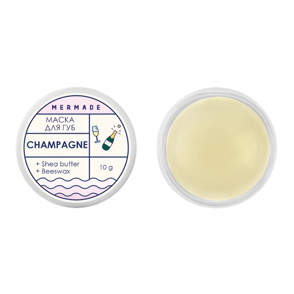Маска-уход для губ MERMADE Champagne 10 г
