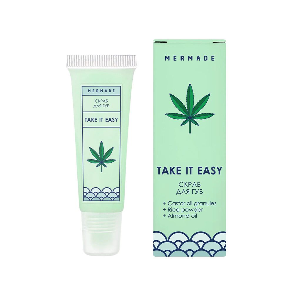 Скраб для губ з рисовою пудрою MERMADE Take It Easy, 10 г  Фото 2 