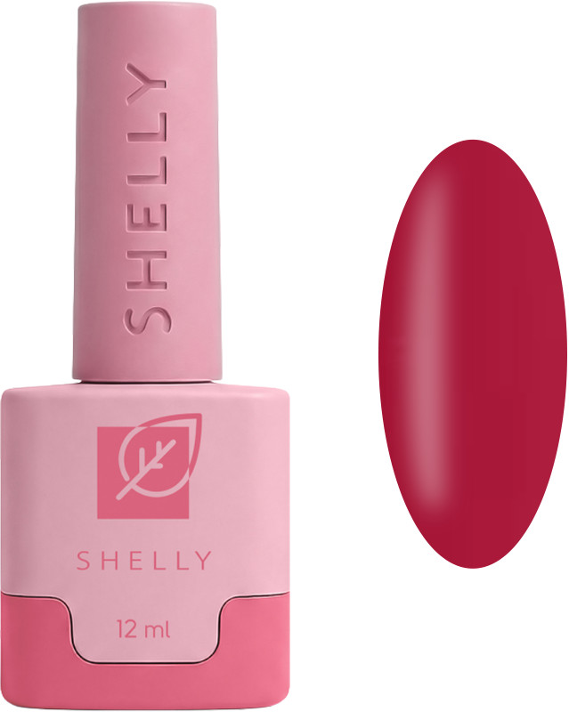 Гель-лак 07 Iconic Red Shelly, 12 мл