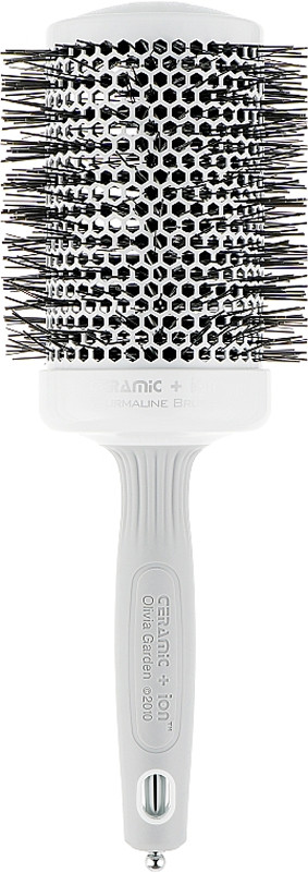 Термобрашинг Expert Blowout Shine White&Grey Olivia Garden 65 мм