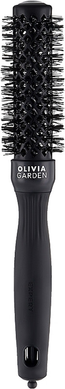 Термобрашинг EXPERT BLOWOUT SHINE Black 25мм, Olivia Garden