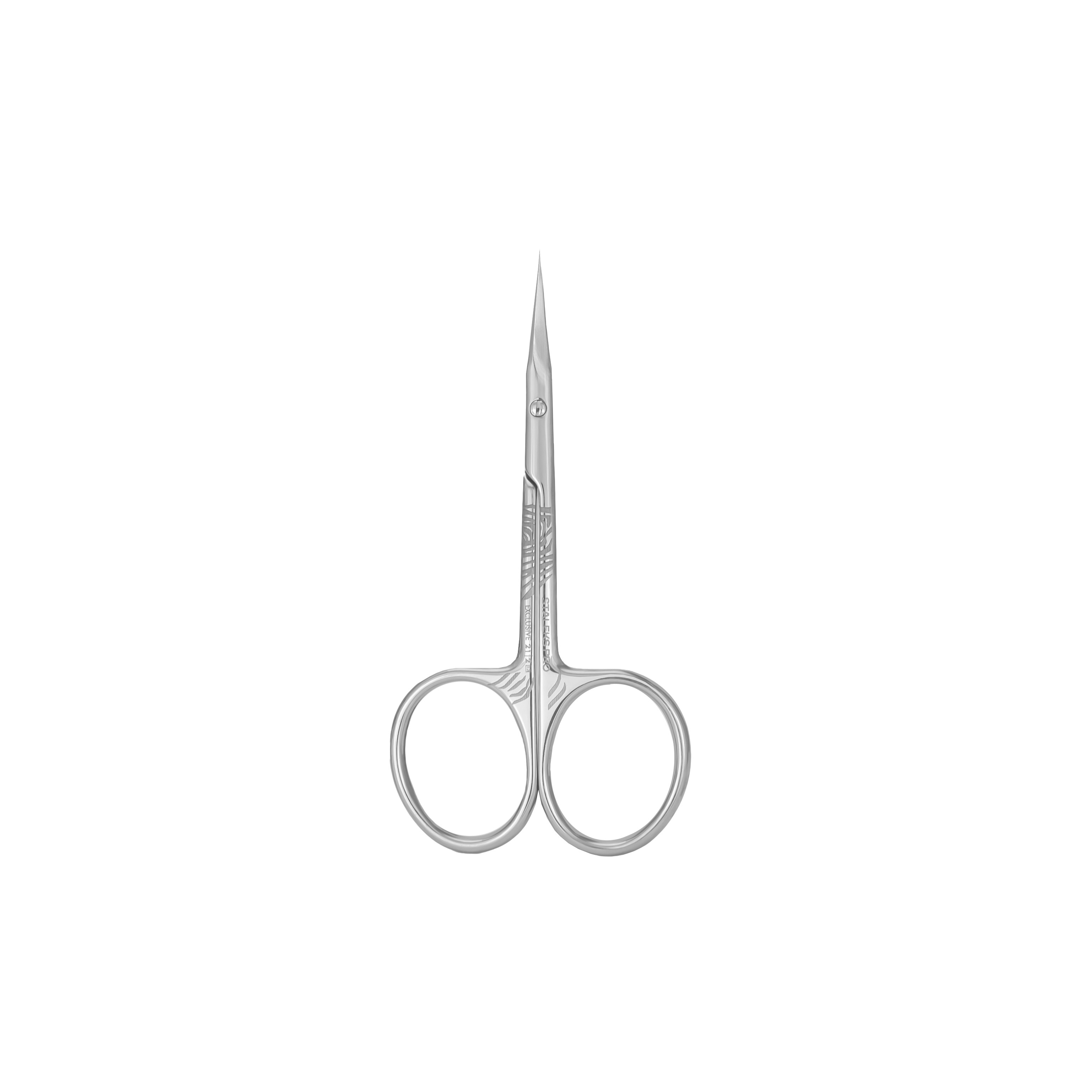 Ножиці професійні з гачком для кутикули Exclusive 21 Type 2 (Zebra) на beauty-prof.com Ножиці професійні з гачком для кутикули Exclusive 21 Type 2 (Zebra)