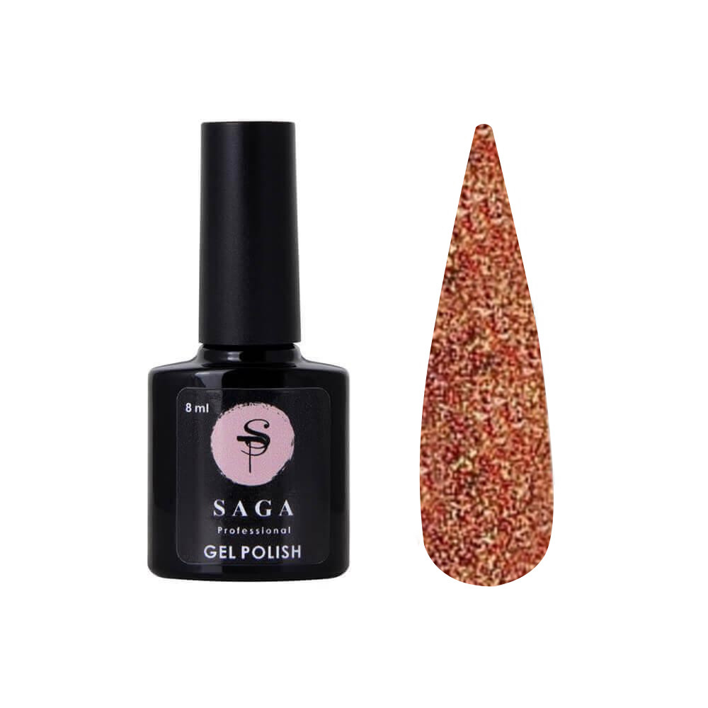 Гель-лак Fiery gel 22 Saga Professional, 8 мл