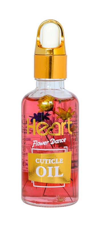 Олія квіткова для кутикул Juicy Fruit (Рожева) Heart, 50 мл