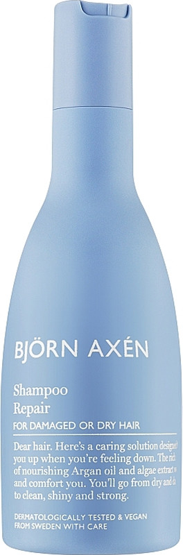 Шампунь для волос восстанавливающий Repair Shampoo Bjorn Axen, 250 мл
