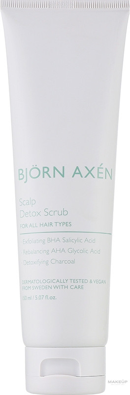 Скраб для шкіри голови Scalp Detox Scrub Bjorn Axen, 150 мл