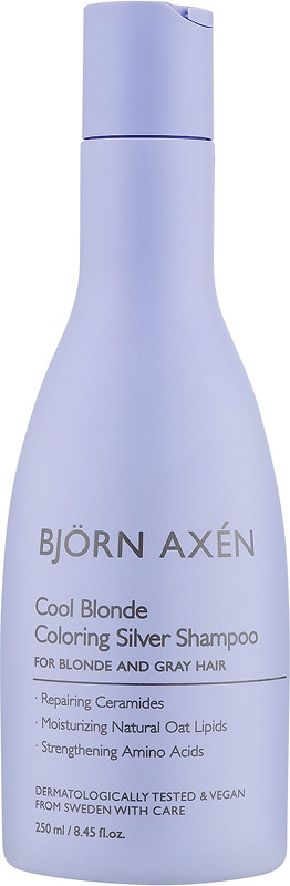 Шампунь для блондинки Cool Blonde Coloring Silver Shampoo Bjorn Axen, 250 мл