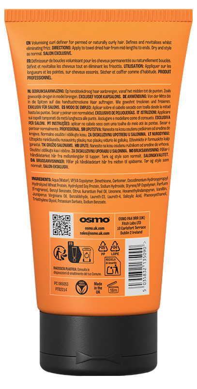 Флюїд для моделювання локонів Curl Fluid NEW Osmo, 150 мл  Фото 2 
