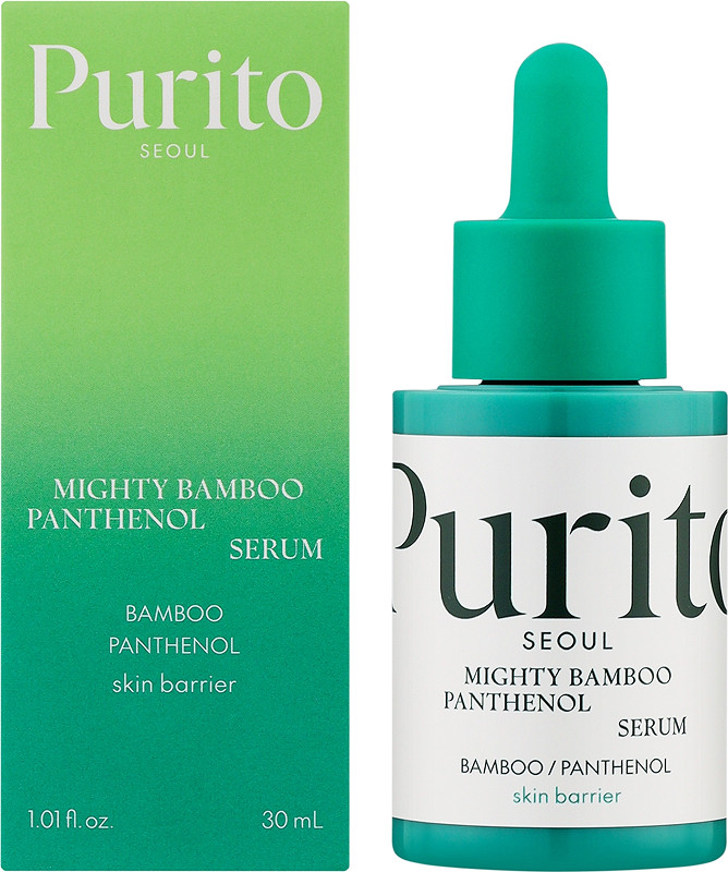 Сироватка зволожуюча з пантенолом Purito Mighty Bamboo Panthenol Serum, 30 мл