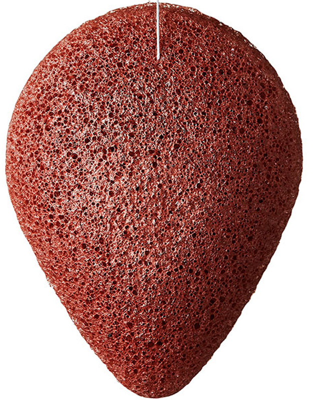 Спонж-конняку з вулканічним попелом Purito Bamboo Charcoal Konjac Sponge, 7 г
