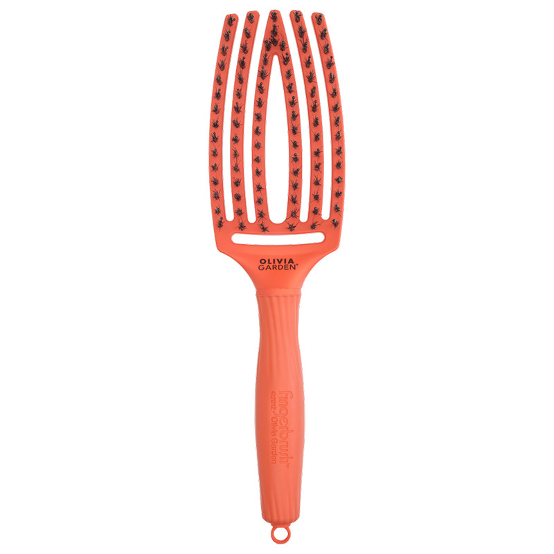 Щетка Finger Brush Boar&Nylon Orange Dream Olivia Garden