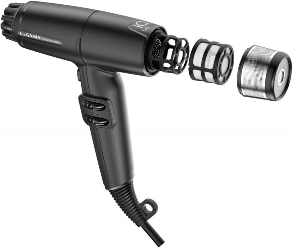 Профессиональный фен GA.MA iQ LITE MAX BLACK GAMA (PH6035.BK) Фото 3