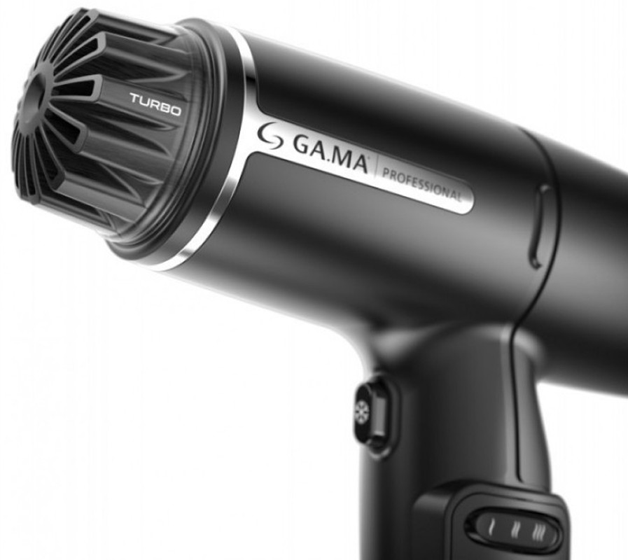 Профессиональный фен GA.MA iQ LITE MAX BLACK GAMA (PH6035.BK)  Фото 5 