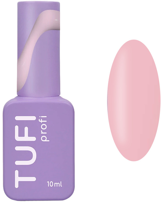 База камуфлююча Cover Base 08 Powder (пудрово-рожева) TUFI profi, 10 мл