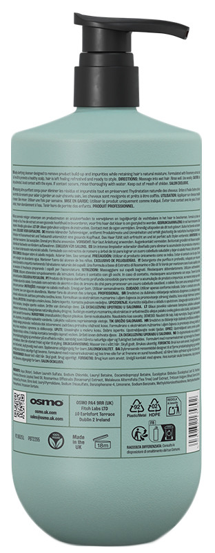 Шампунь-детокс для глибокого очищення шкіри голови Scalp Therapy NEW Osmo, 1000 мл Фото 2