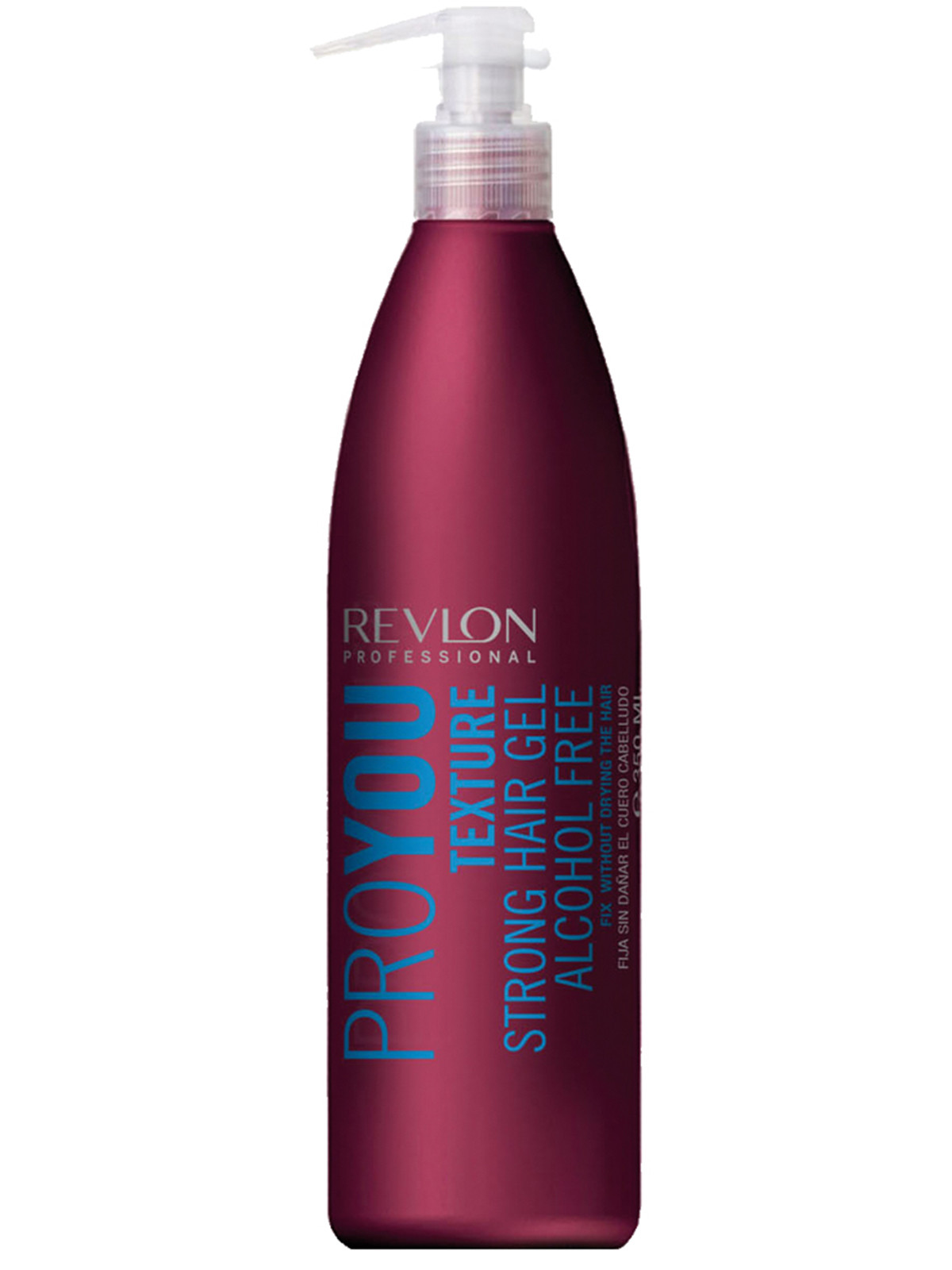 Гель для волос сильной фиксации без спирта Pro you texture hair gel alcohol free Revlon, 350мл
