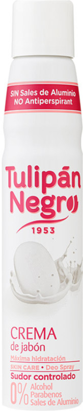 Дезодорант-спрей Кремове мило  TULIPAN NEGRO, 200 мл