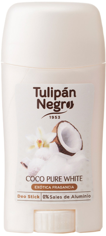Дезодорант-стик GOURMAND Белый кокос TULIPAN NEGRO, 50 мл