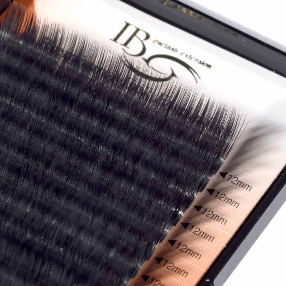 Вії вигин С 0.85 (20 рядів: 12 мм) I-Beauty