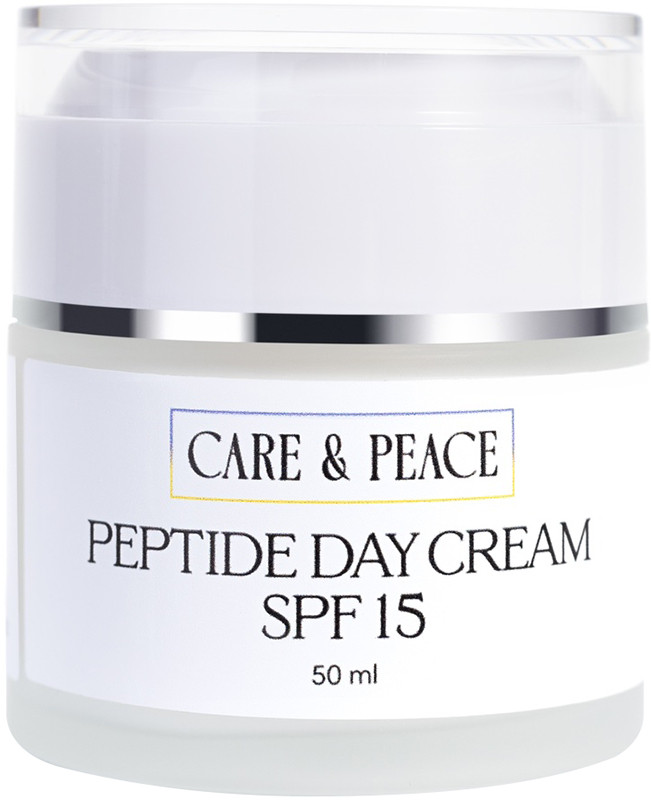 Дневной крем с пептидами SPF 15 Care&Peace 50 мл