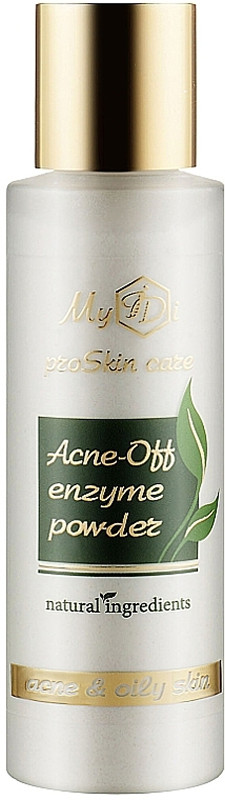 Пудра ензимна очищуюча протизапальна для проблемної шкіри Acne-off MyIdi, 60 г