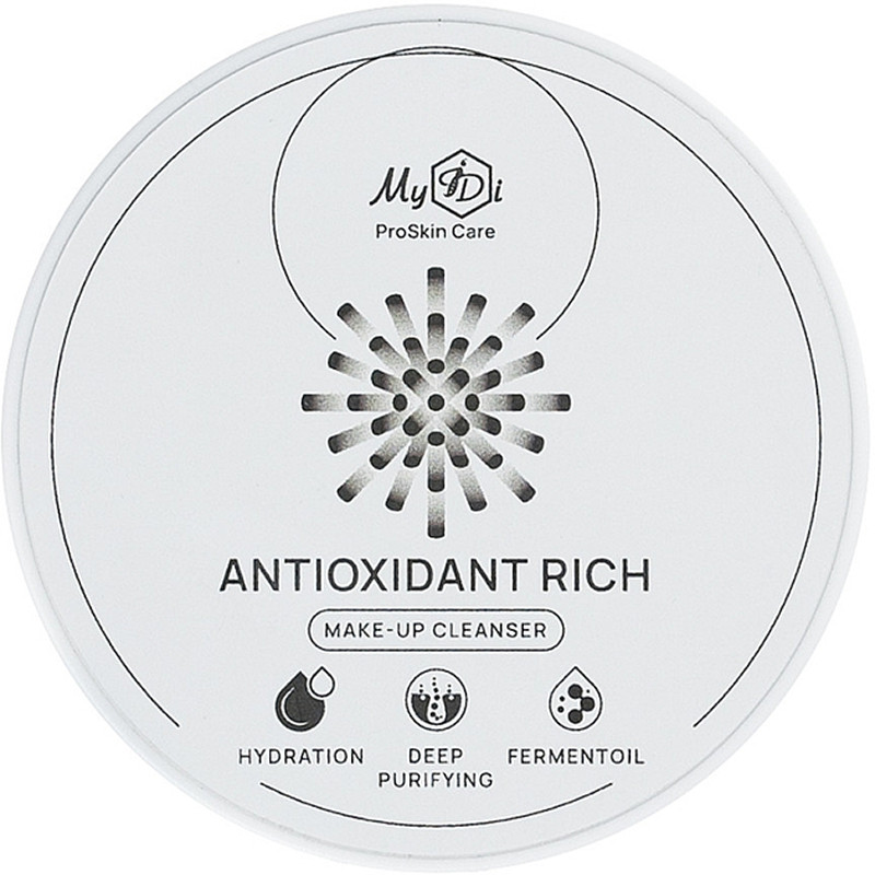 Засіб для демакіяжу з ферментованою олією шуінко та канабісом ANTIOXIDANT RICH MyIdi, 55 мл