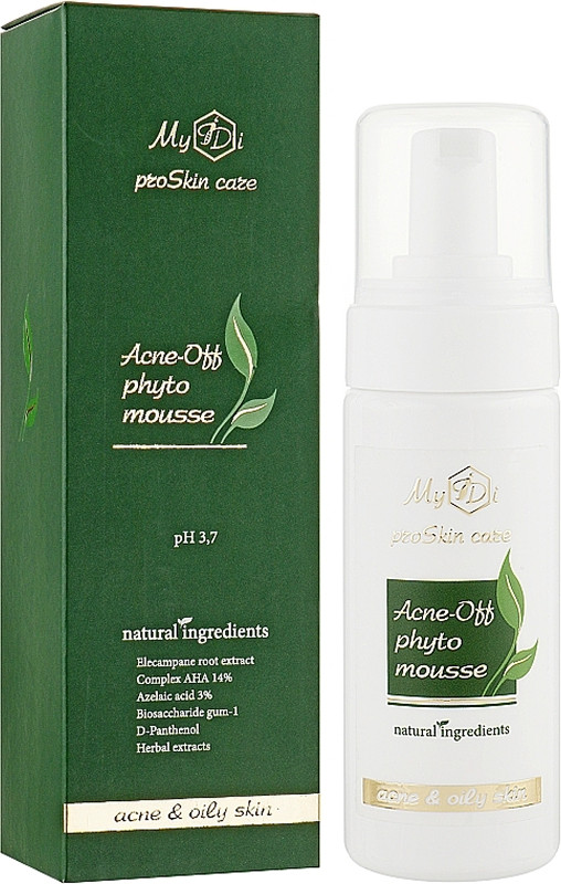 Мус очищаючий для проблемної шкіри Acne-Off MyIdi, 150 мл Фото 2