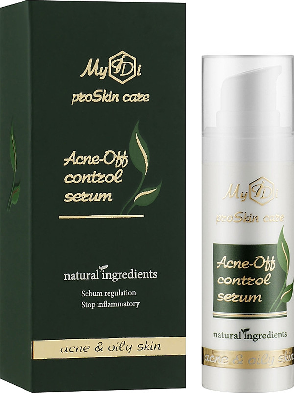Сироватка протизапальна для проблемної шкіри Acne-Off MyIdi, 30 мл  Фото 2 