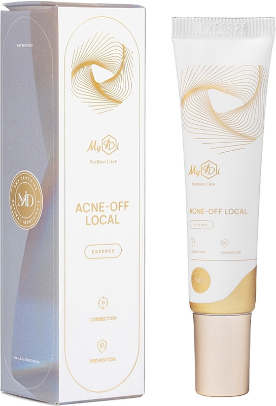 Есенція локальна протизапальна для проблемної шкіри Acne-Off MyIdi, 15 мл  Фото 2 
