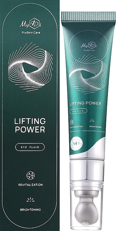 Флюїд навколо очей омолоджуючий з 5 пептидами і вітамінами Lifting Power MyIdi, 15 мл  Фото 2 