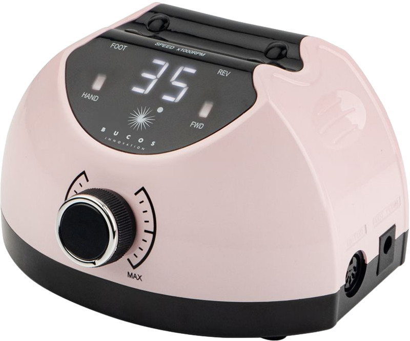 Фрезер для манікюру 65W 35000 об. BUCOS Nail Drill X4 PRO SMOOTH PINK на beauty-prof.com Фото 2 Фрезер для манікюру 65W 35000 об. BUCOS Nail Drill X4 PRO SMOOTH PINK Фото 2